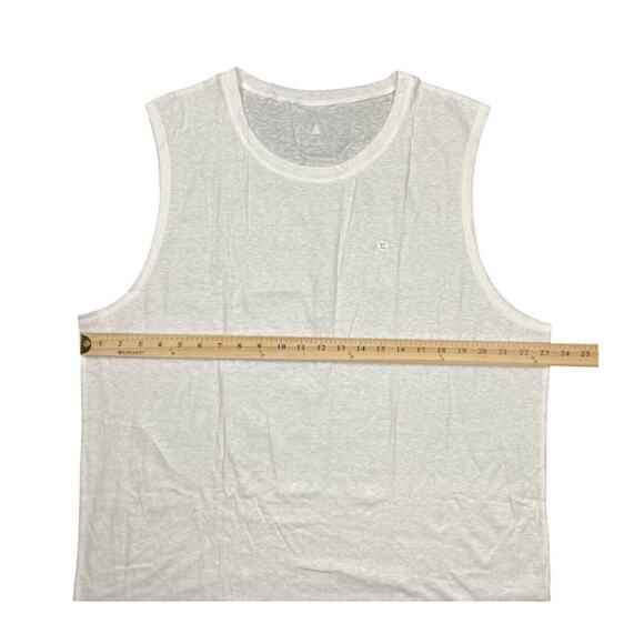 Vitality x Cosmopolitan Unisex Sleeveless Tank Top – White Heather, Size XS - Picture 4 of 6